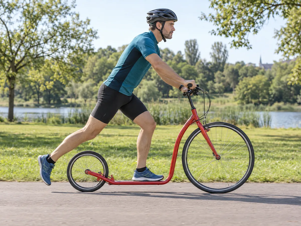 Yapay zekâ ile oluşturulan görsel: Tretroller sporu