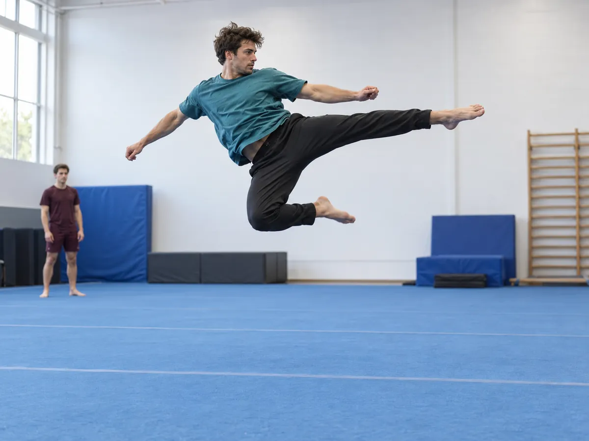 Illustrazione generata con IA: Tricking