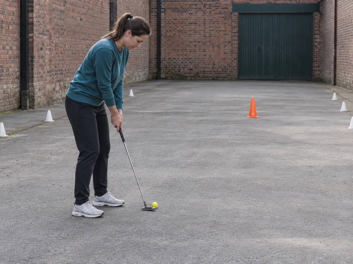 Yapay zekâ ile oluşturulan görsel: Kentsel golf