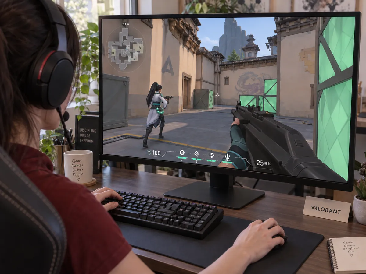 Illustrazione generata con IA: Esport VALORANT