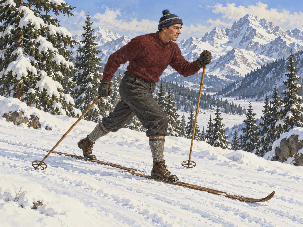 Ilustración generada por IA: Pentatlon de invierno