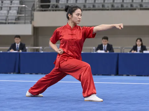 Ilustración generada por IA: Wushu