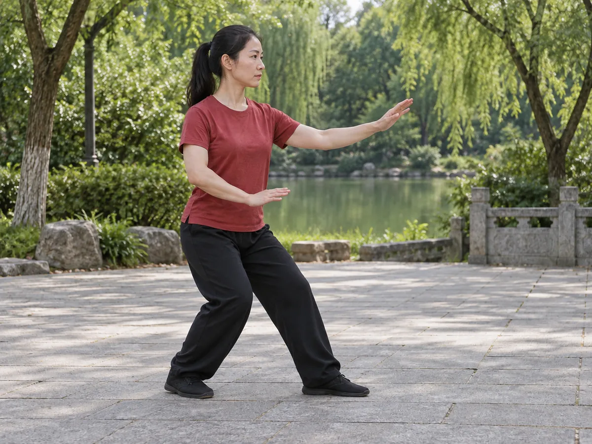 Ilustración generada por IA: Xingyiquan / Xing Yi Quan