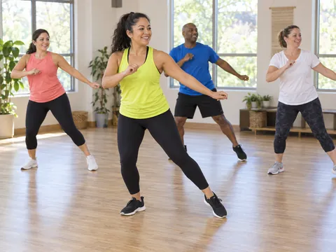 Ilustración generada por IA: Zumba